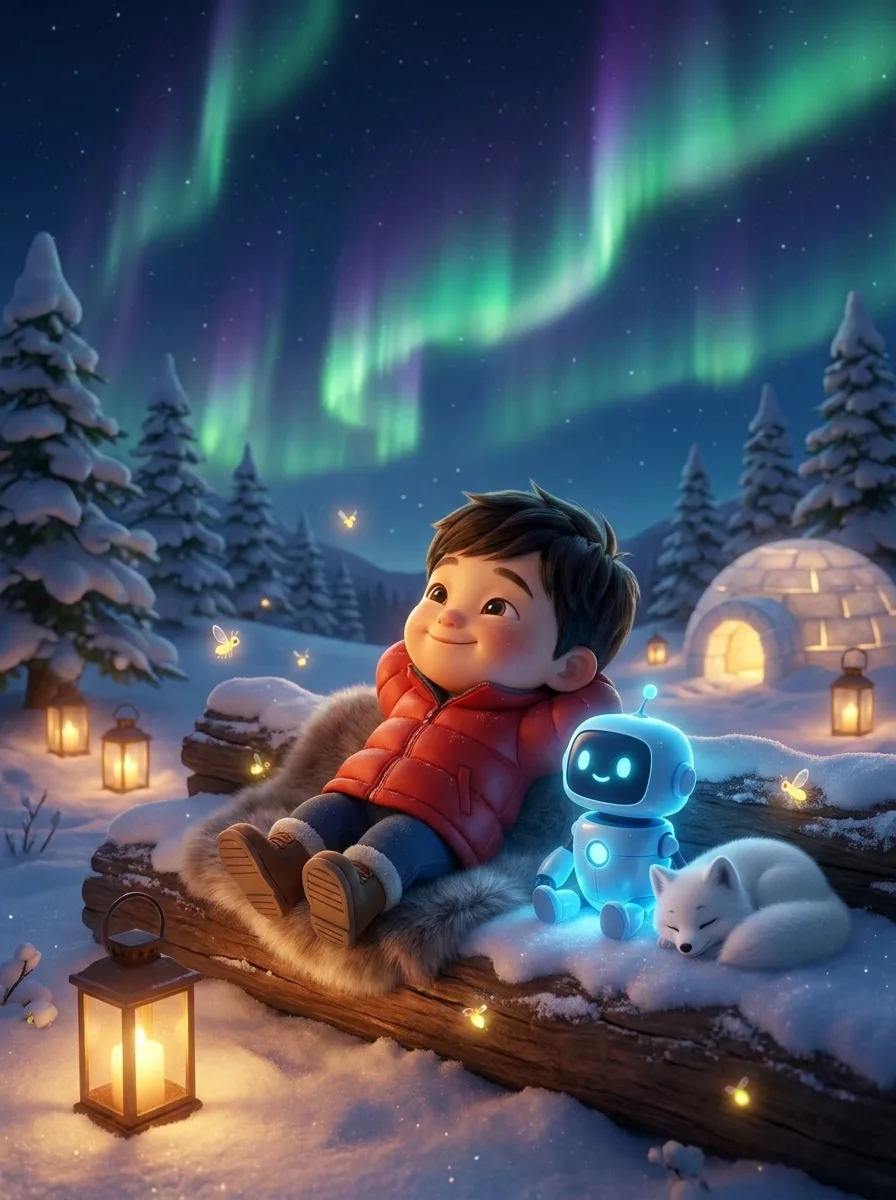 Journey to the Frozen North - chapter 3: The Dancing Lights