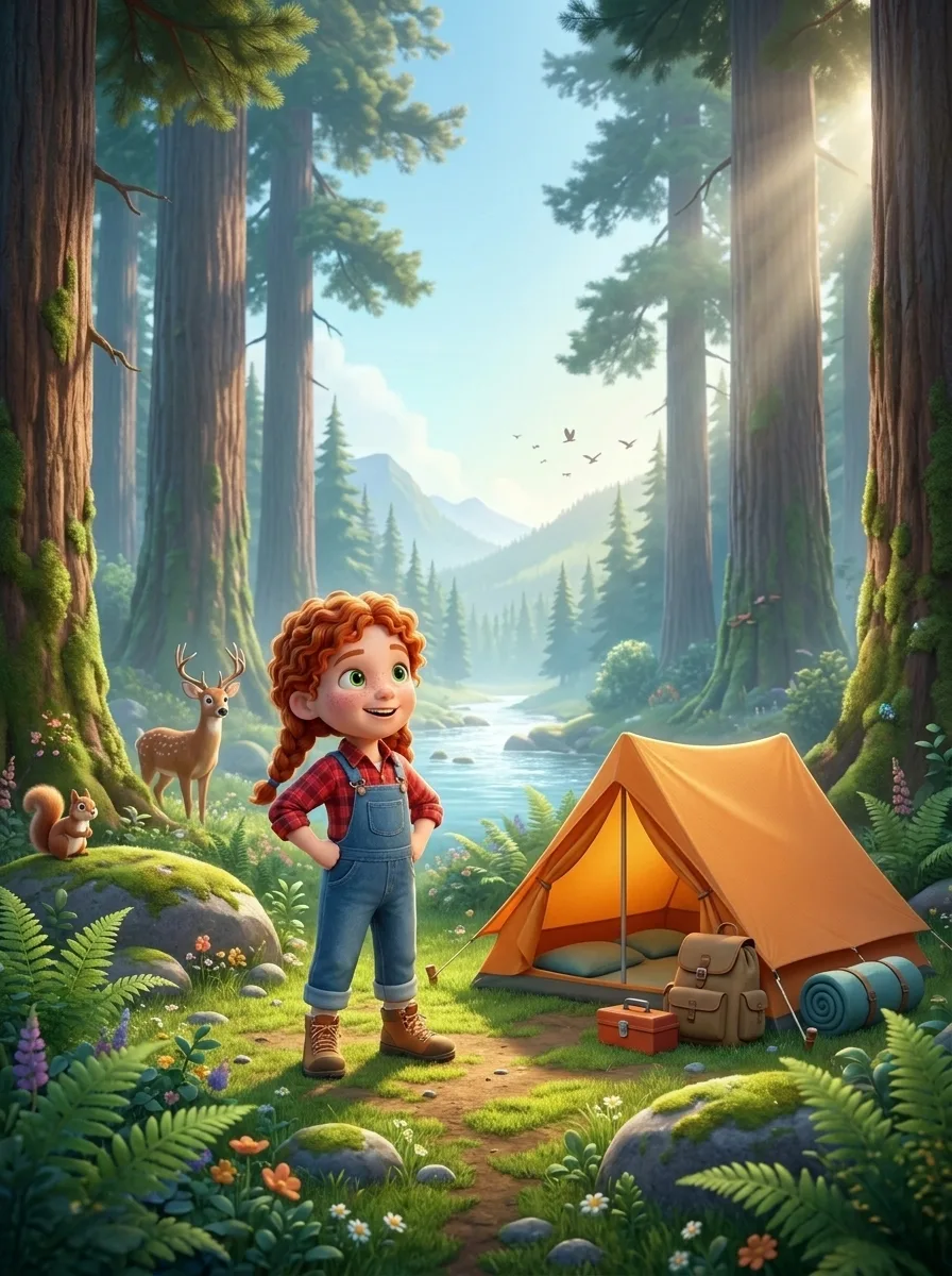 The First Campout - chapter 1: Pitching the Tent