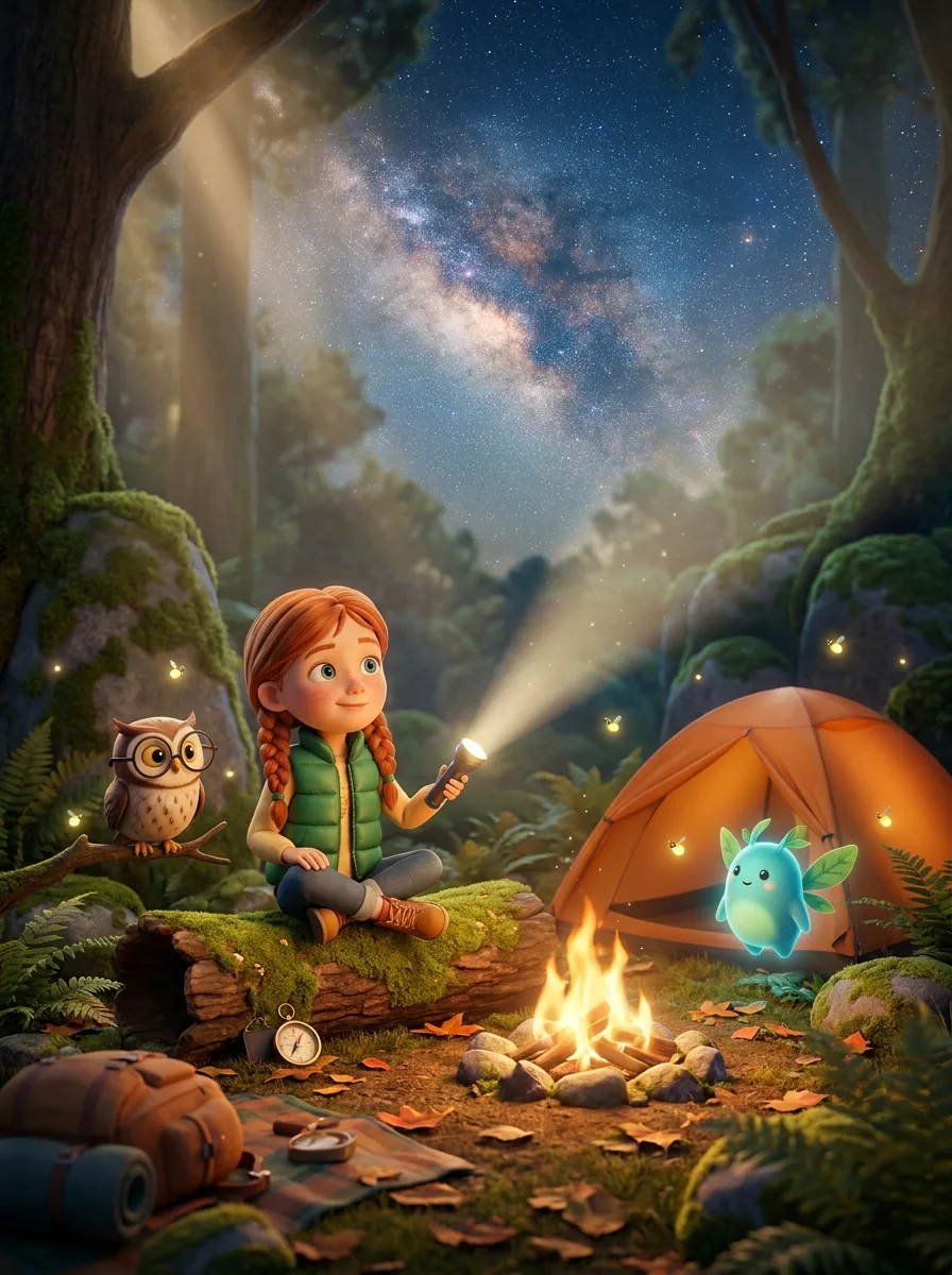 The First Campout sample art