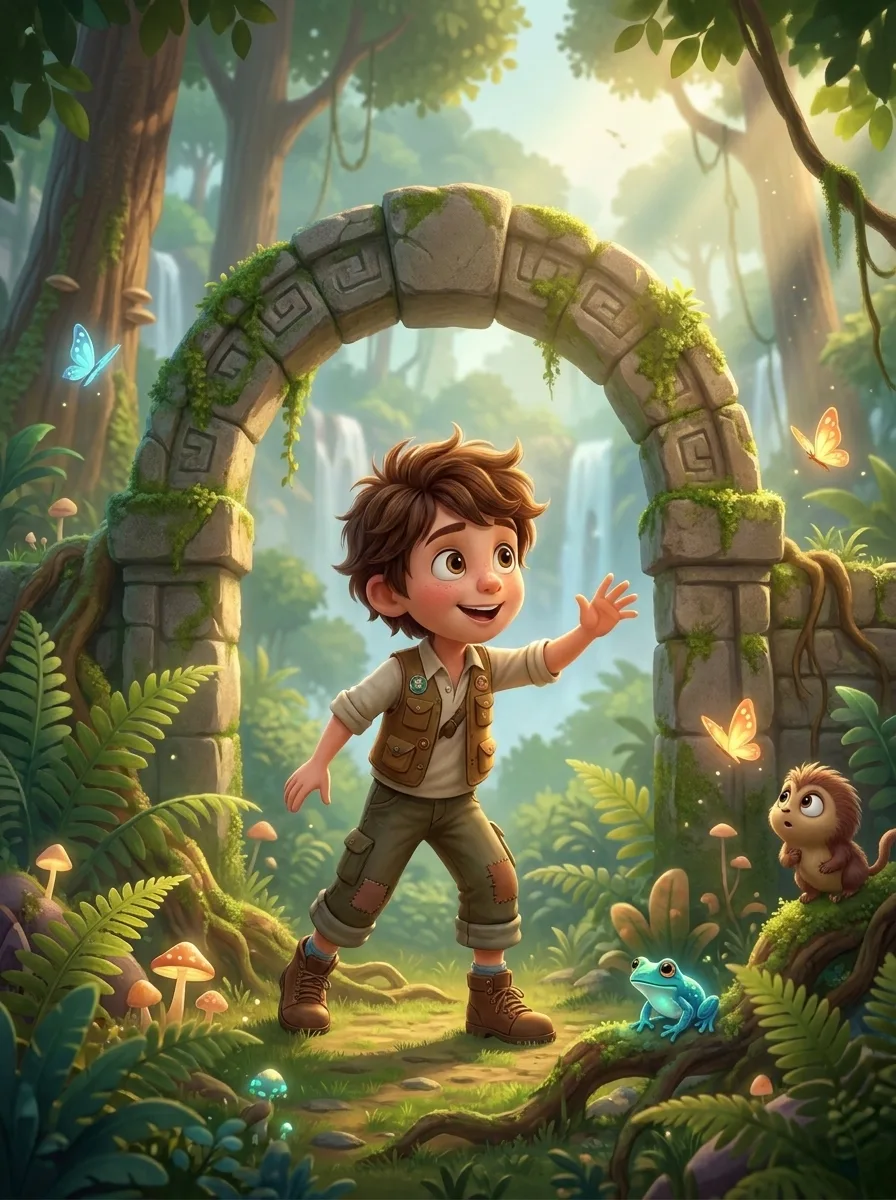 Adventure in the Age of Dinosaurs illustration 2