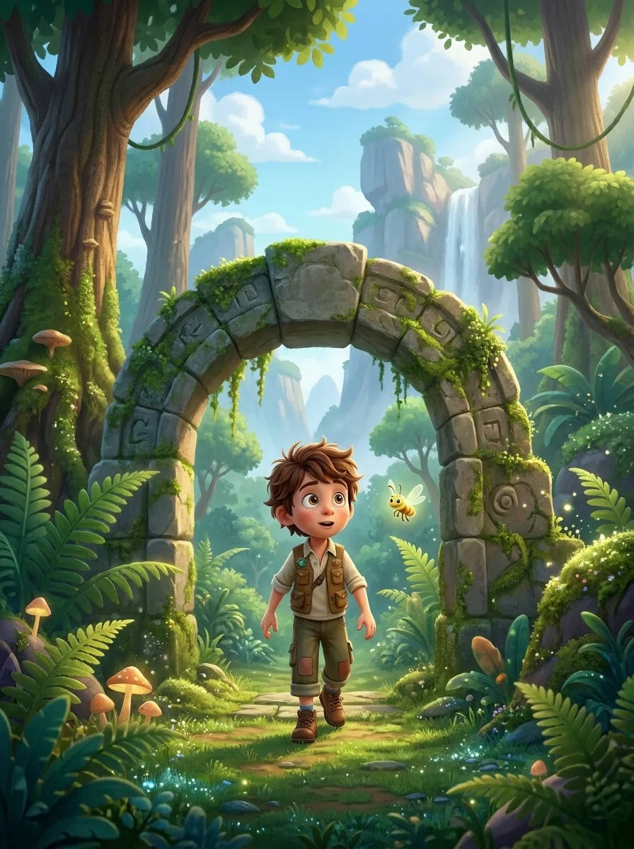Adventure in the Age of Dinosaurs - chapter 1: A Door in Time