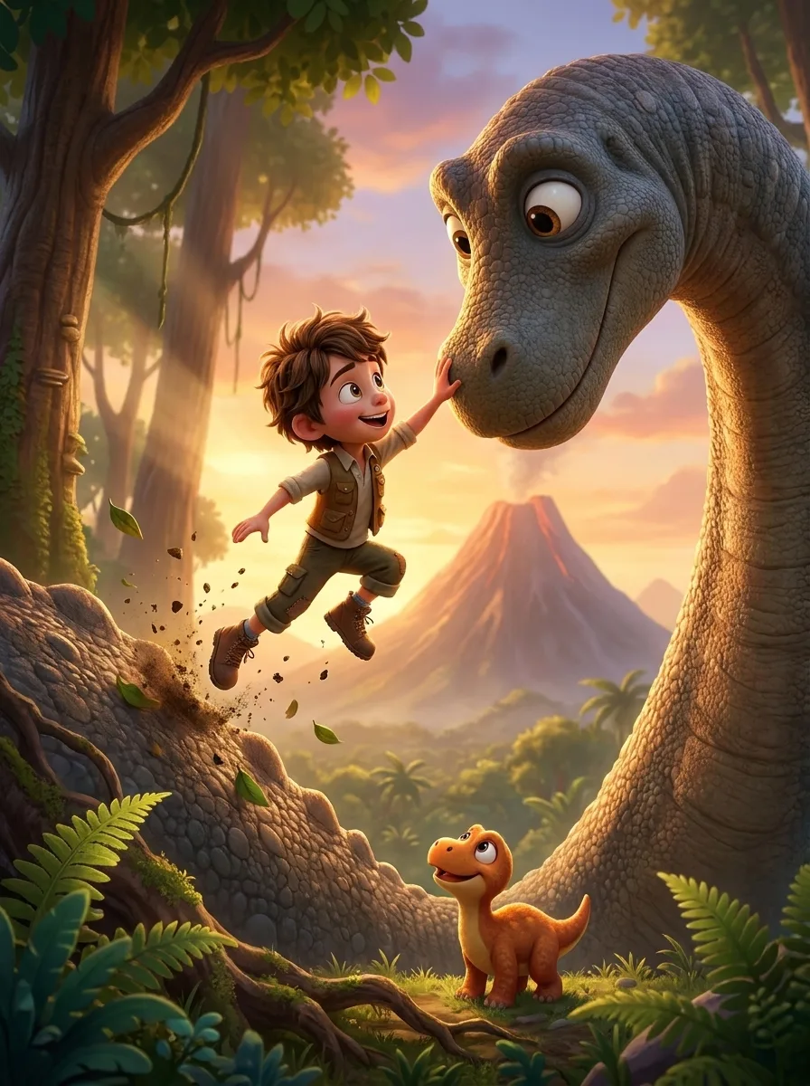 Adventure in the Age of Dinosaurs - chapter 2: Gentle Giants