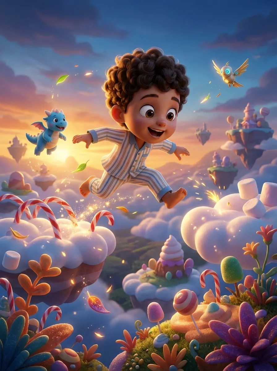 Journey to Dreamland - chapter 2: Candy Clouds and Floating Isles