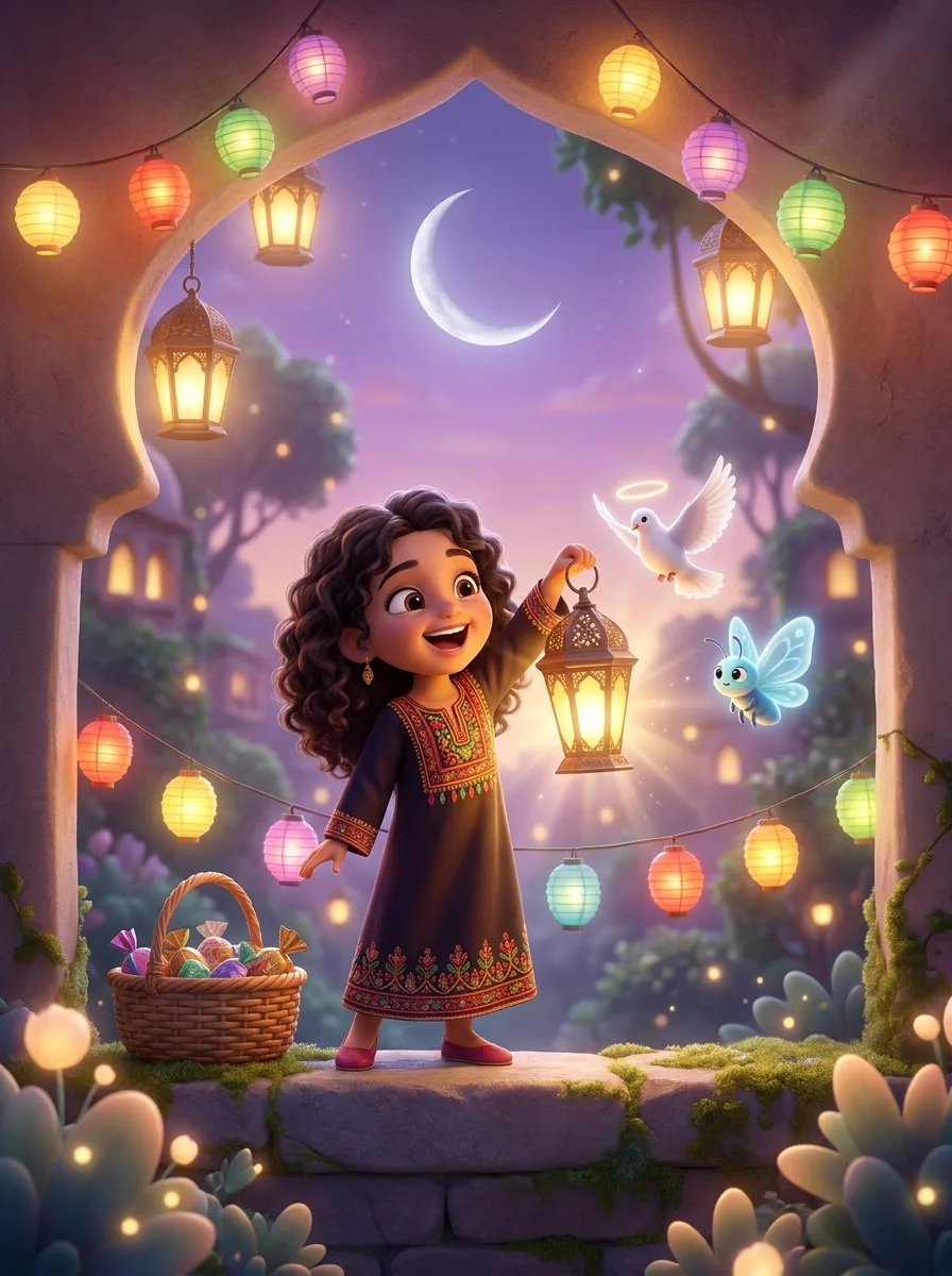 The Sweetest Eid - personalized children's book cover