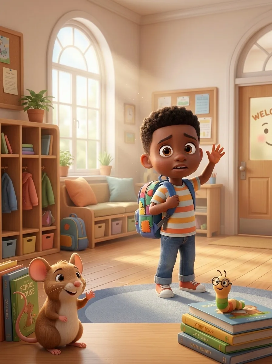 My First Day of School illustration 2