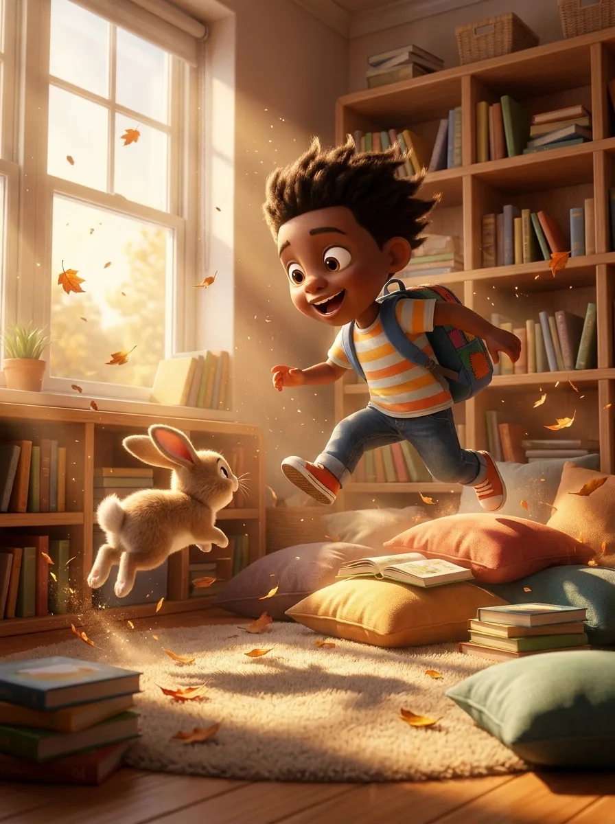 My First Day of School - chapter 2: A Cozy Corner
