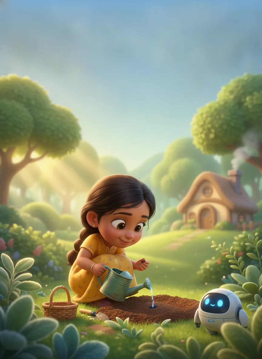 The Little Gardener illustration 2